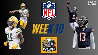 NFL Week 10 Bears Struggles Continue Top 5 NFL QBs Bears vs Packers Matchup [upl. by Htebyram]