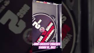 WWE greatest Rivalries Shawn Vs Bret DVD 3 Disc set shorts [upl. by Padraig]