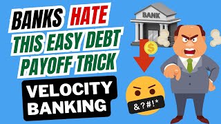 Banks HATE this easy debt payoff trick  Velocity Banking [upl. by Ahsenod]