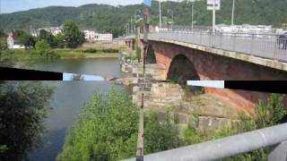 Radltour von Strassburg Nancy Metz Trier Koblenz am Rhein Marne Kanal und an der Mosel 2009 [upl. by Monto]