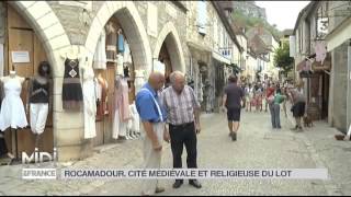 Suivez le guide  Rocamadour cité médiévale et religieuse du Lot [upl. by Thessa]