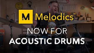 Introducing Melodics for Acoustic Drums The interactive app to learn drums [upl. by Einreb34]