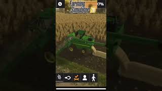 fs14 fs16 fs18 fs20 fs23 realgame77 farmingsimulator shorts harvester gaming farming [upl. by Salesin]