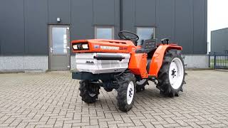 Kubota B1600 4wd  1092 Draaiuren  Superkruipversnelling [upl. by Esom]