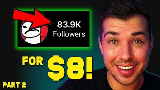 I bought 10000 Instagram followers for 8 and this is what happened Buying Followers Part 2 [upl. by Nolur567]