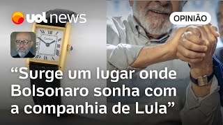 Relógio de Lula Surge um lugar onde Bolsonaro sonha com a companhia de Lula  Josias de Souza [upl. by Dorion]