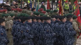 101ųjų Klaipėdos sukilimo metinių ceremonija renginį vainikuos ypatingas žygis [upl. by Yffat]