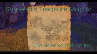 Stonefalls Treasure Map IV The Elder Scrolls Online [upl. by Lovmilla]