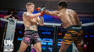 James Cotton vs Theo Burkett  UKFC 35 [upl. by Sapienza146]