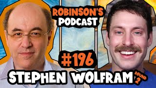 Stephen Wolfram The Fundamental Theory of the Universe  Robinsons Podcast 196 [upl. by Berck]