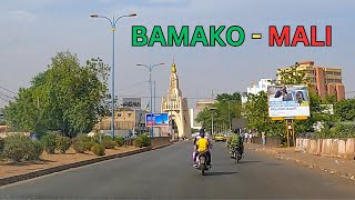 The Streets of Bamako Mali in 4k Driving Tour [upl. by Tad]