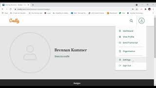 Credly Account Creation and Accept Badges [upl. by Romina659]
