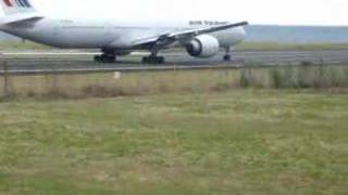 Air France 777300ER Take Off [upl. by Noivad]