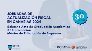 JORNADAS DE ACTUALIZACIÓN FISCAL EN CANARIAS 2024 [upl. by Inele507]