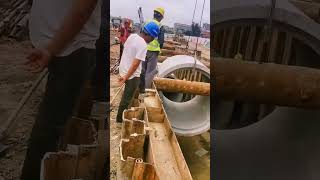 Installation process of drainage pipe [upl. by Kristopher819]