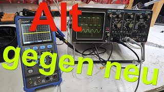 Oszilloskop Multimeter Signalgenerator Kondensatortester und du kannst alles damit messen [upl. by Anett]