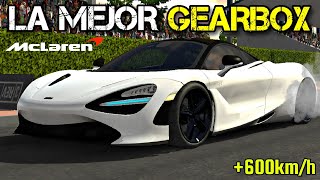 La Mejor Gearbox Para El McLaren 720s 600 Kmh De Velocidad Máxima En Car Parking Multiplayer [upl. by Haimrej]