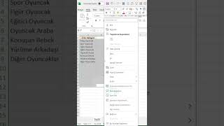 Excelde Aralıklı Satır Ekleme Yöntemi shorts excel exceltips [upl. by Neddy]