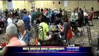 ACBL North American Bridge Championships  Fox Las Vegas live report CLIP1 [upl. by Eilama]