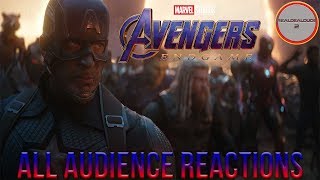 Avengers Endgame  EPIC Audience Reactions in HD [upl. by Janna824]