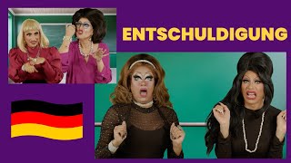 Deafies in Drag Learns German Sign Language [upl. by Ramhaj]