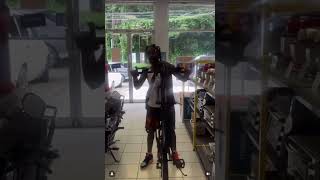 Popcaan buy his first bicycle [upl. by Enawd]