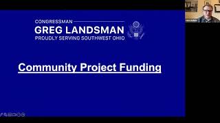 FY25 Community Project Funding Webinar [upl. by Nosa]