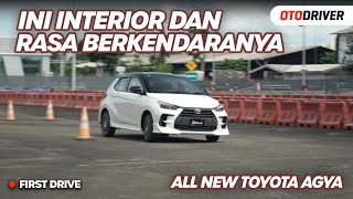 Toyota Agya 2023  First Drive  OtoDriver [upl. by Adilen]