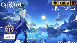 Genshin Impact  Part 50  Alatus Chapter  Xiao Story Quest  4K60FPS [upl. by Sholem]