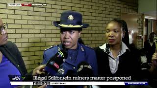 The matter of the Stilfontein illegal miners postponed [upl. by Tennaj]