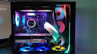 Airgoo Addressable RGB Devices Desigened For Corsair Commander Core XT [upl. by Ahseinat358]