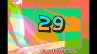 Los números Song to learn numbers in Spanish for kids [upl. by Armand171]