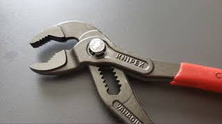 KNIPEX Tools  Cobra Water Pump Pliers 8701150 6Inch review [upl. by Kcirevam25]