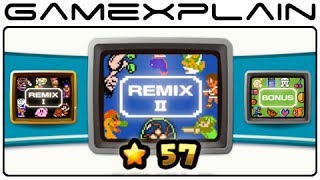 NES Remix 2 All Remix amp Bonus Stages Wii U [upl. by Cohe986]