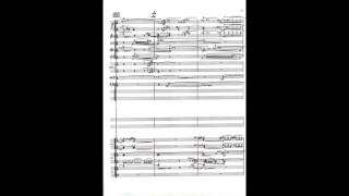 Giacinto Scelsi  Anahit w score for violin and orchestra 1965 [upl. by Adnelg]