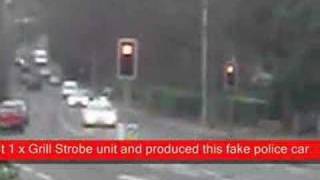 Fake Police Car Through British Traffic  We impersonate [upl. by Reeher]