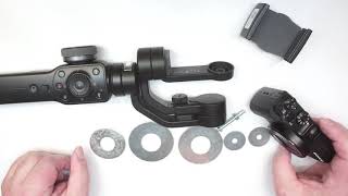 Convert Zhyun Smooth 4 3axis Mobile Gimbal for Sony HX 50v  60v and other Small Cameras 5 [upl. by Gibert681]