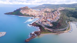 Castelsardo dal drone  Sardinia  DJI Mavic Pro [upl. by Nylirad]