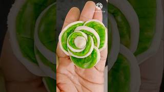 Maida dough flower design trending shortvideo doughdesignshorts [upl. by Picco]