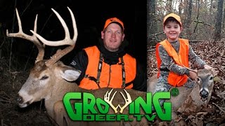 Father Son Deer Hunting Filling Buck Tags 372 GrowingDeertv [upl. by Fancy485]