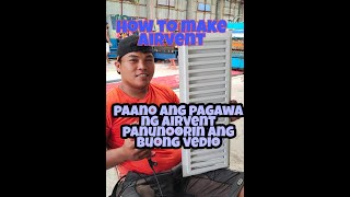 Paypa vlog 92 HOW TO MAKE AIR VENTILATION [upl. by Oira]