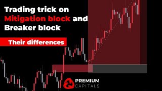 Mitigation block vs Breaker block  Simplified Trick  Differences in trading [upl. by Dominy986]