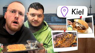 Wir testen die 3 BESTEN FOODSPOTS in KIEL mit AbuGoku9999 [upl. by Ailecara]