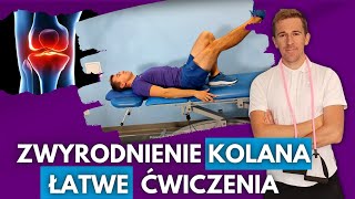 ZWYRODNIENIE KOLANA ĆWICZENIA część 3 [upl. by Eirameinna]