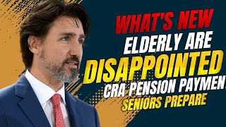 Whats new The elderly are disappointed by CRA pension payment changes Canada News [upl. by Dorice]