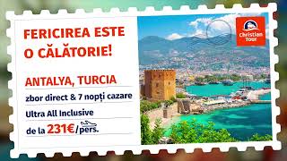 Vacanta Turcia  Antalya Christian Tour [upl. by Most]