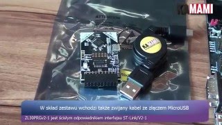 Nowa wersja ZL30PRG STLink dla STM32  programatordebugger z wirtualnym COM vCOM [upl. by Lashonde423]