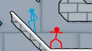 Ice Temple EP8  Watergirl and Fireboy Stickman Animation [upl. by Dianuj]