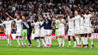 Ganó el Real Madrid y perdió el Barcelona  Madrid campeón de Liga 2324 la 36 del Merengue [upl. by Atinek]