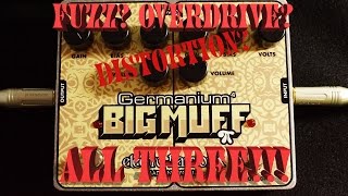 Electro Harmonix Germanium Big Muff Demo [upl. by Romie385]